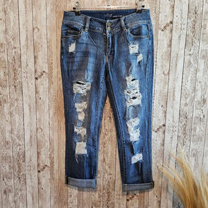 Women's SoHo Ankle Blue Jeans Size 2